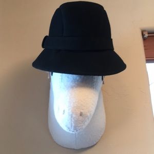 J Crew black wool hat